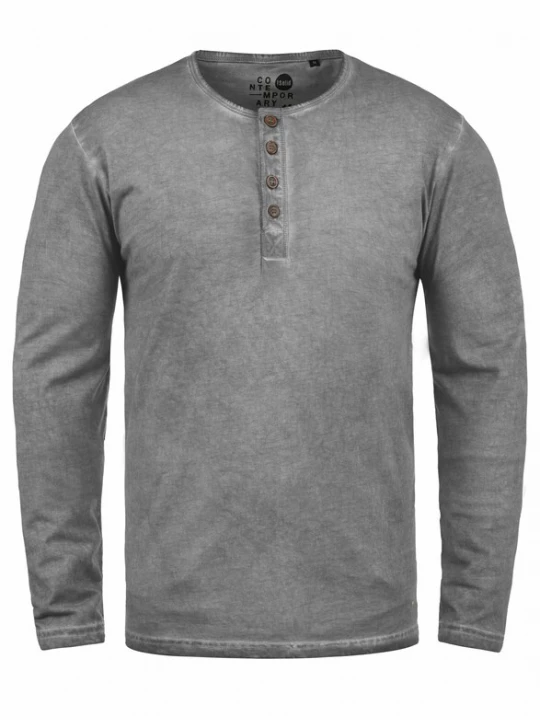 Foto van product !Solid Shirt 'Timur' grijs / grijs gemêleerd
