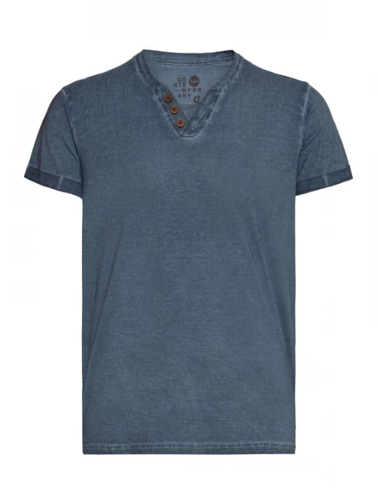 Foto van product !Solid Shirt 'Tino' nachtblauw