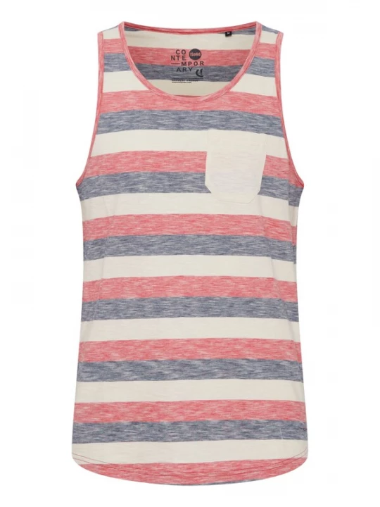 Foto van product !Solid Shirt 'Whicco' beige / blauw / rood