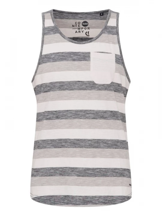 Foto van product !Solid Shirt 'Whicco' lichtgeel / lichtgrijs / donkergrijs