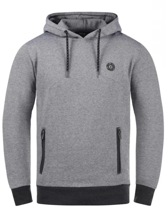 Foto van product !Solid Sweatshirt 'Raffa' antraciet / grijs gemêleerd