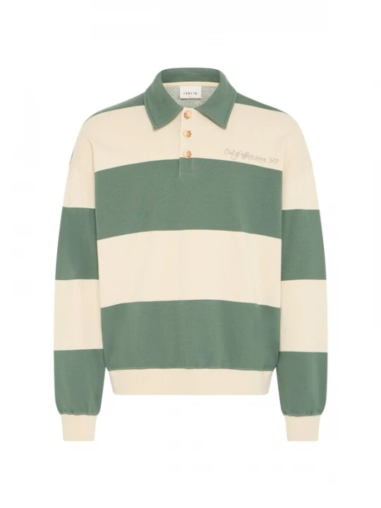 Foto van product !Solid Sweatshirt 'SDTennyson' crème / groen