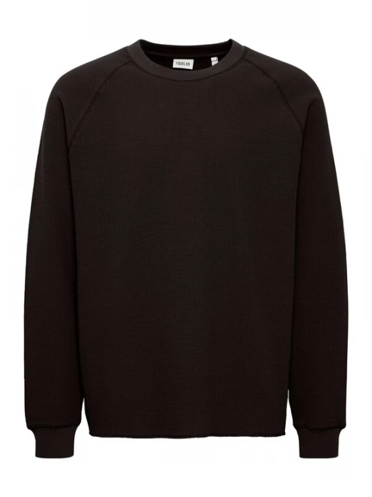 Foto van product !Solid Sweatshirt zwart