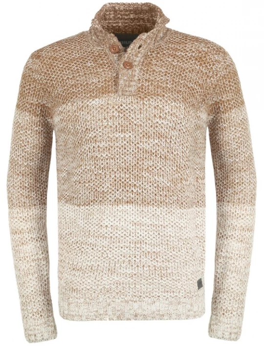 Foto van product !Solid Trui 'Afton' lichtbeige / donkerbeige