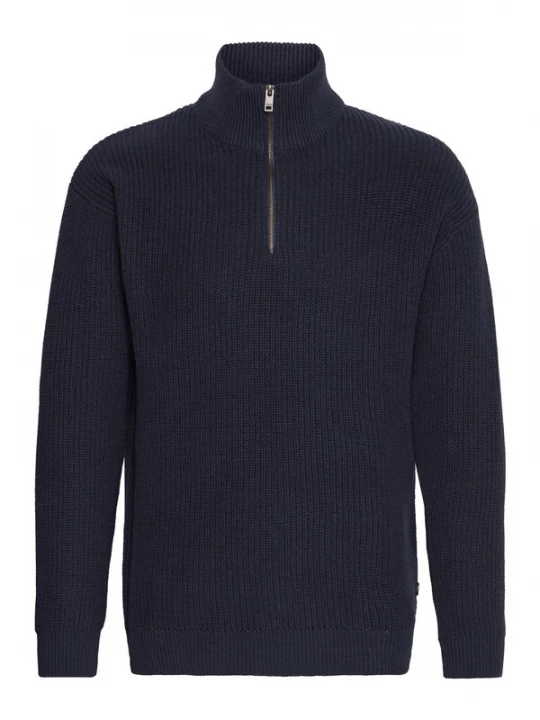 Foto van product !Solid Trui 'Goma' donkerblauw
