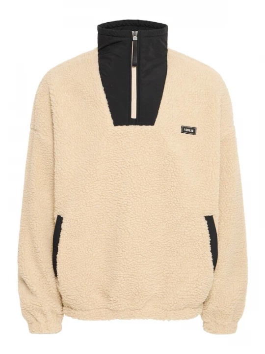 Foto van product !Solid Trui 'Markmann' beige / zwart