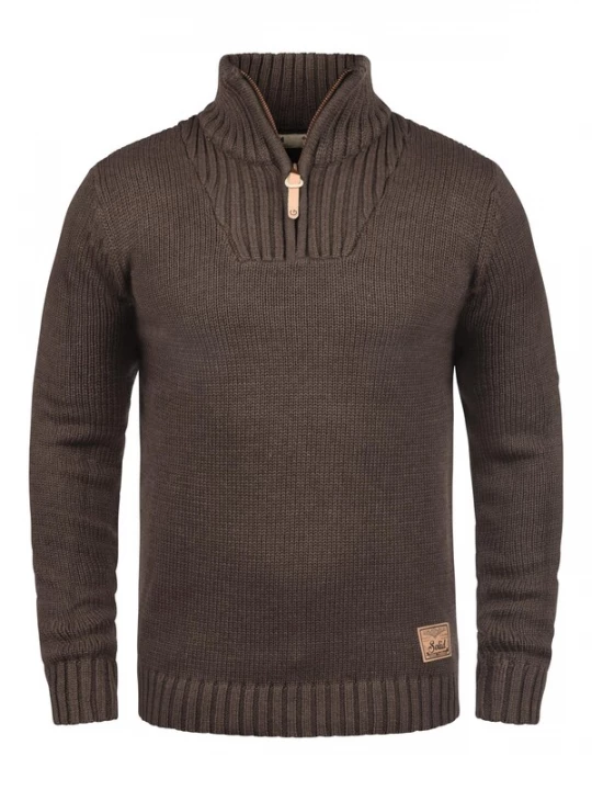 Foto van product !Solid Trui 'Petro' bruin