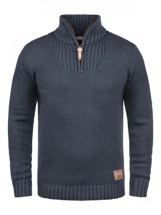 Foto van product !Solid Trui 'Petro' donkerblauw