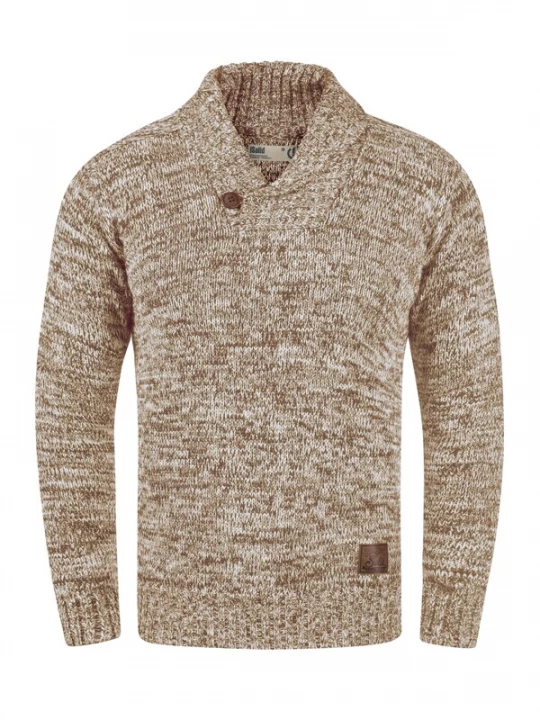Foto van product !Solid Trui 'Phil' beige / mokka