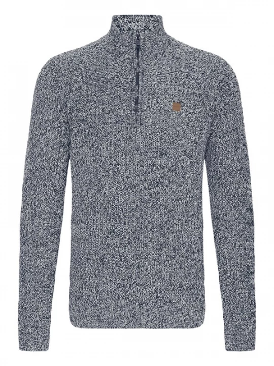 Foto van product !Solid Trui 'SDRicardo' blauw gemêleerd
