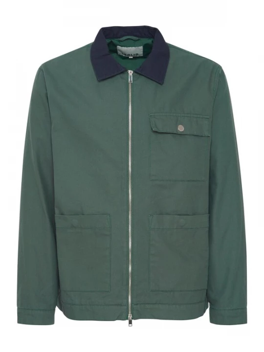 Foto van product !Solid Tussenjas navy / groen / zilver