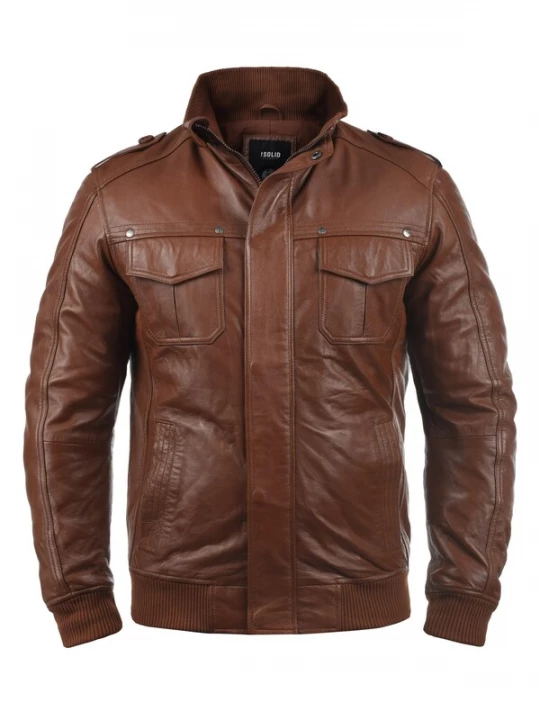 Foto van product !Solid Tussenjas 'SDCamash' kastanjebruin