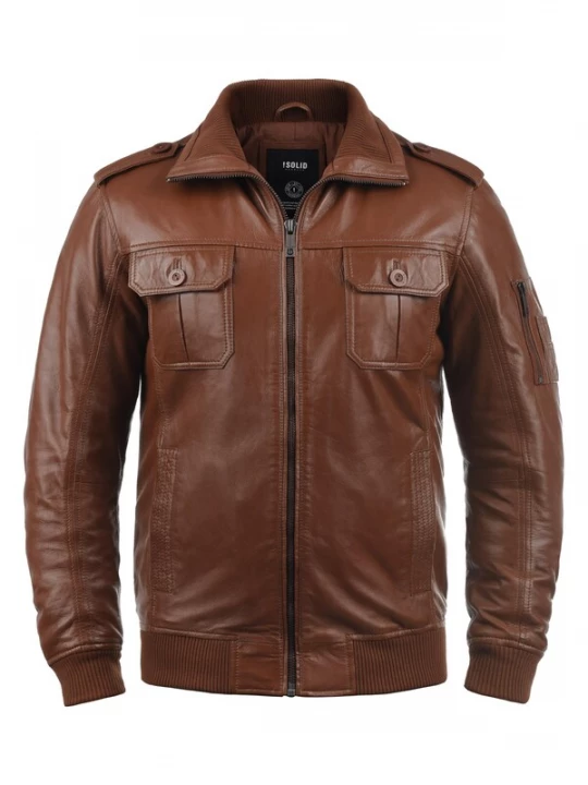 Foto van product !Solid Tussenjas 'SDFamash' cognac