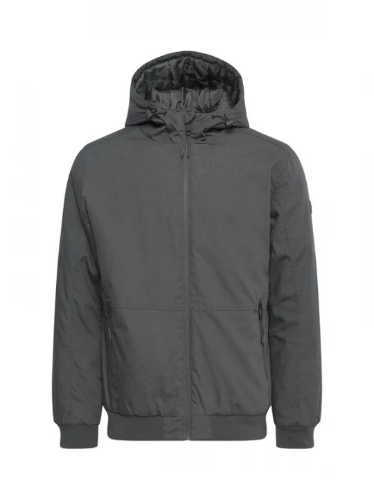 Foto van product !Solid Tussenjas ' SDTILAK Hooded ' donkergrijs