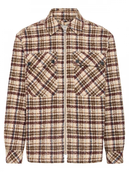 Foto van product !Solid Tussenjas 'Slade' blauw / bruin / kastanjebruin / cappuccino