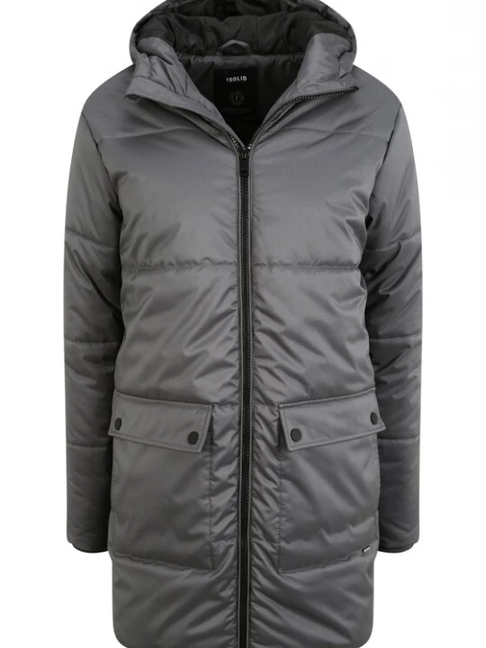 Foto van product !Solid Winterjas 'Atong' grijs