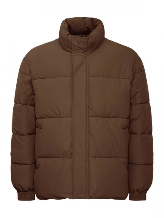 Foto van product !Solid Winterjas ' SDRoy PUFFER ' donkerbruin