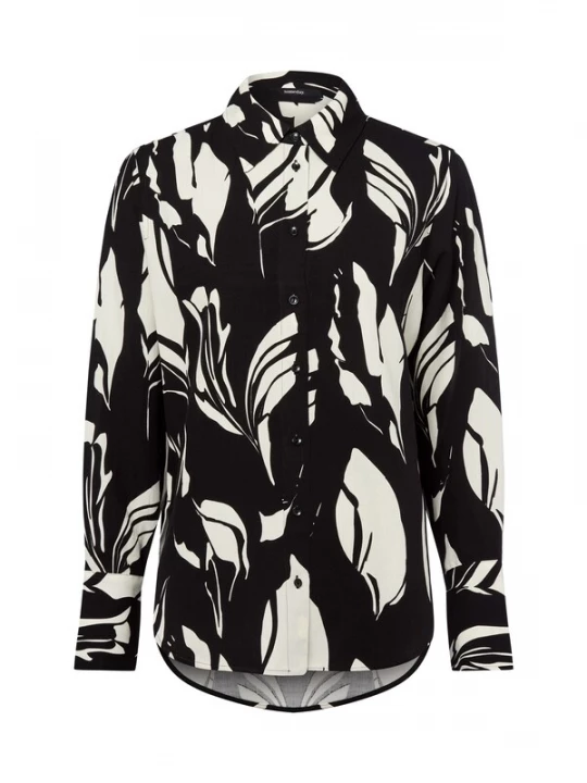 Foto van product Someday Blouse 'Zerlian' zwart / wit