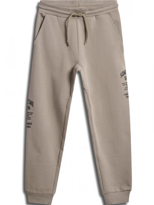 Foto van product SOMETIME SOON Broek donkerbeige / zwart