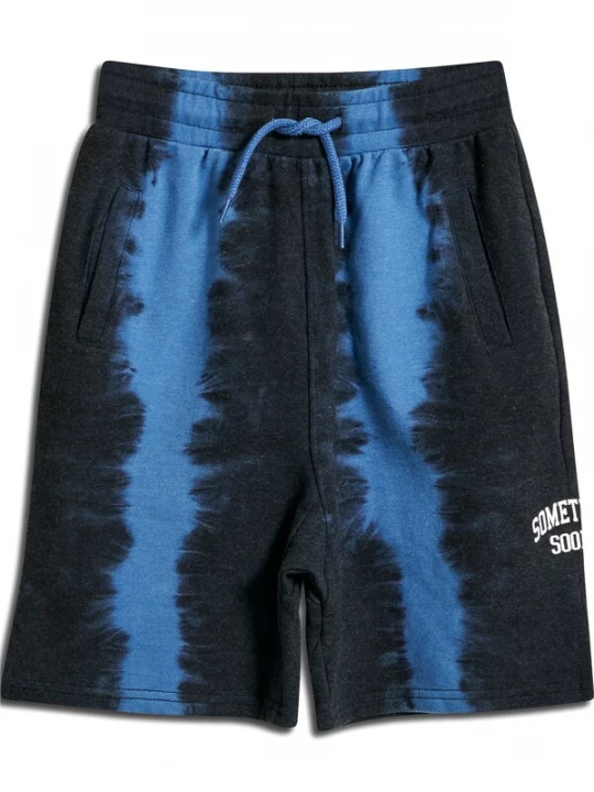 Foto van product SOMETIME SOON Broek duifblauw / zwart / wit
