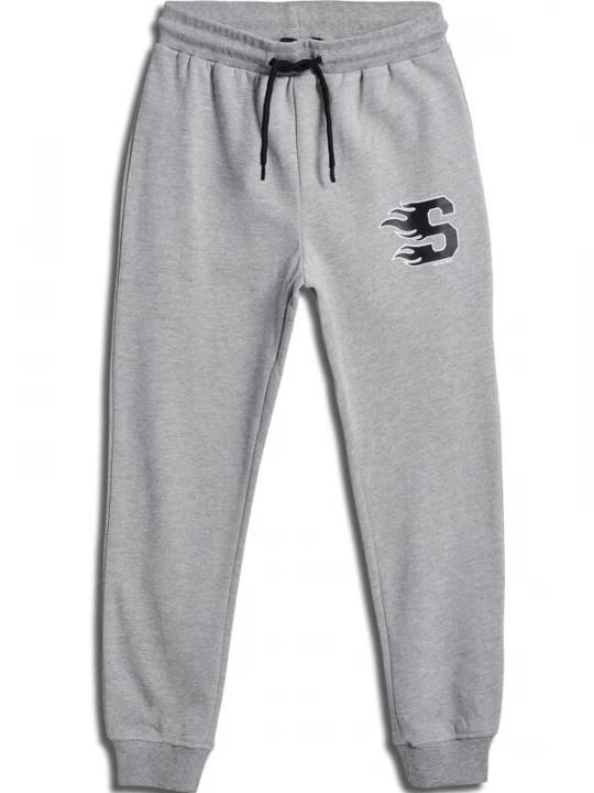 Foto van product SOMETIME SOON Broek grijs / zwart / wit