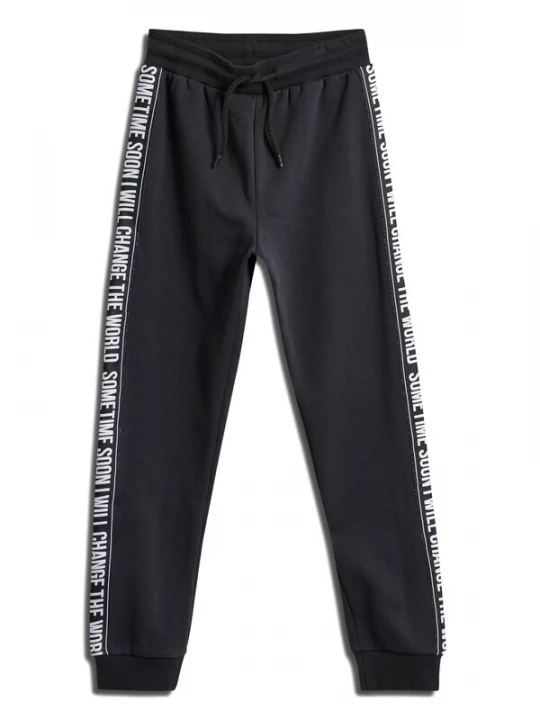 Foto van product SOMETIME SOON Broek zwart / wit