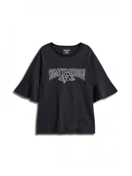 Foto van product SOMETIME SOON Shirt 'Debbie' zwart / wit