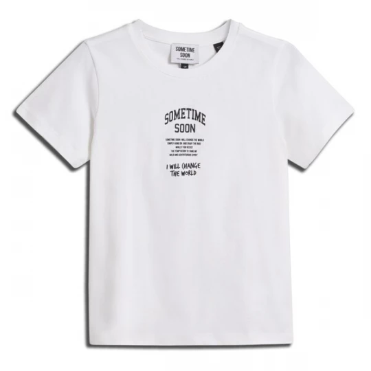 Foto van product SOMETIME SOON Shirt 'Dimas' zwart / wit