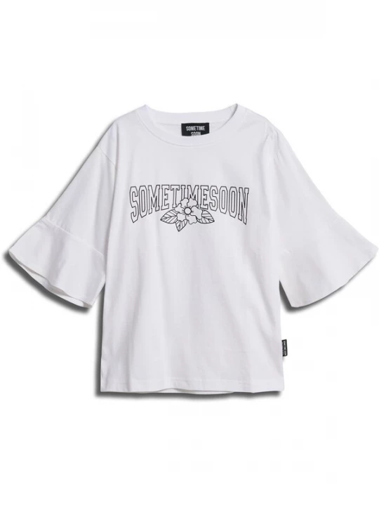 Foto van product SOMETIME SOON Shirt grijs / wit