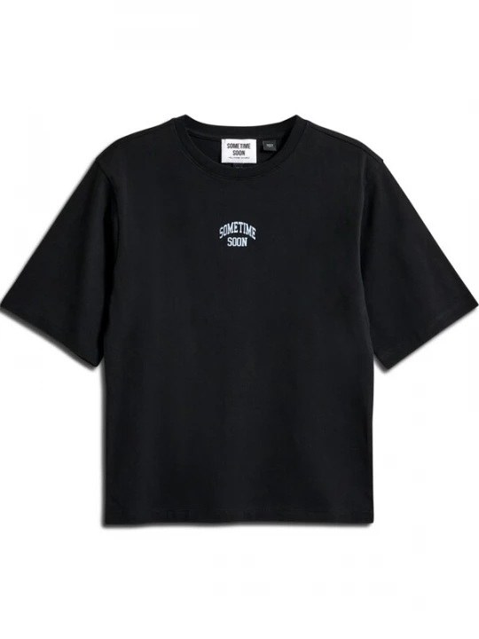 Foto van product SOMETIME SOON Shirt 'Karma' lichtblauw / zwart