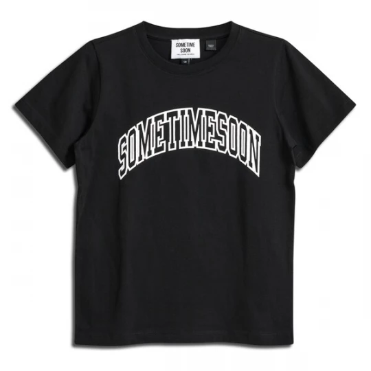 Foto van product SOMETIME SOON Shirt 'Ocean' zwart / wit