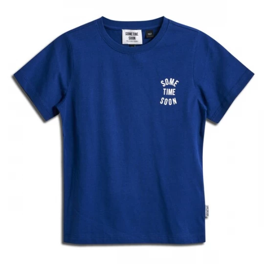 Foto van product SOMETIME SOON Shirt 'Revolution' blauw / wit