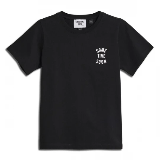 Foto van product SOMETIME SOON Shirt 'Revolution' zwart / wit