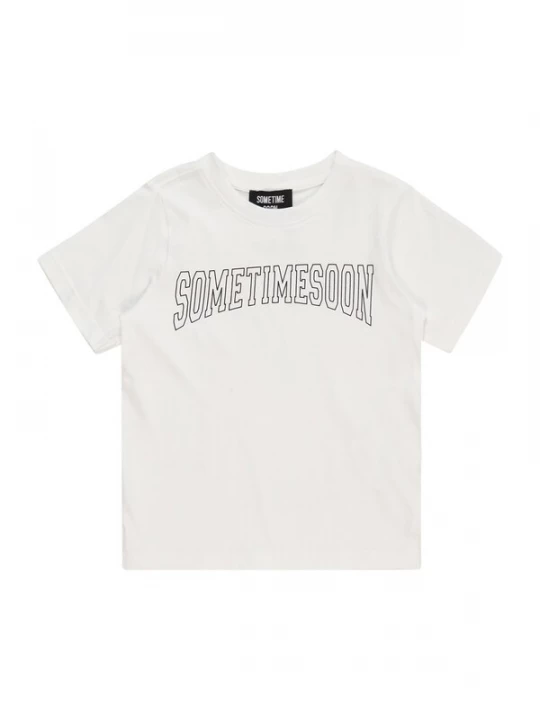 Foto van product SOMETIME SOON Shirt zwart / natuurwit
