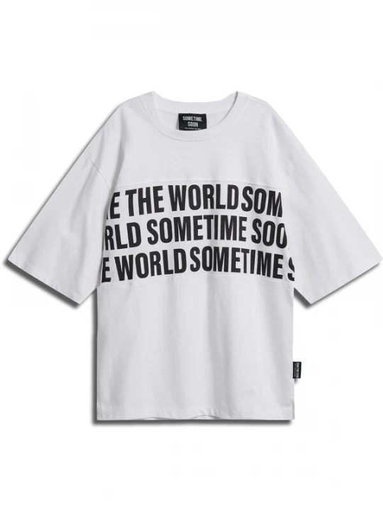 Foto van product SOMETIME SOON Shirt zwart / wit