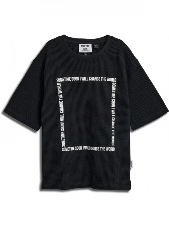 Foto van product SOMETIME SOON Shirt zwart / wit
