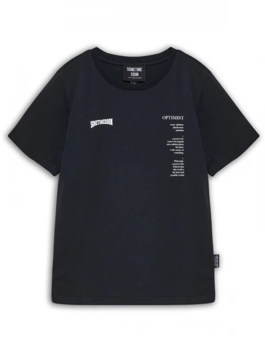 Foto van product SOMETIME SOON Shirt zwart / wit