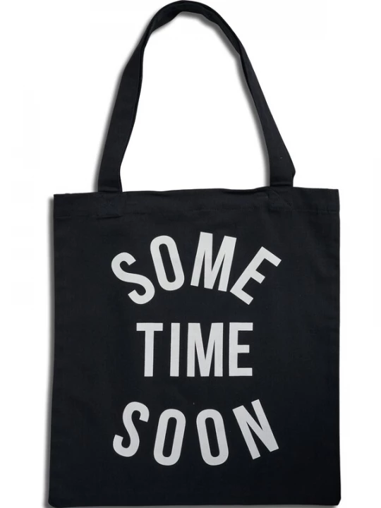 Foto van product SOMETIME SOON Tas zwart / wit