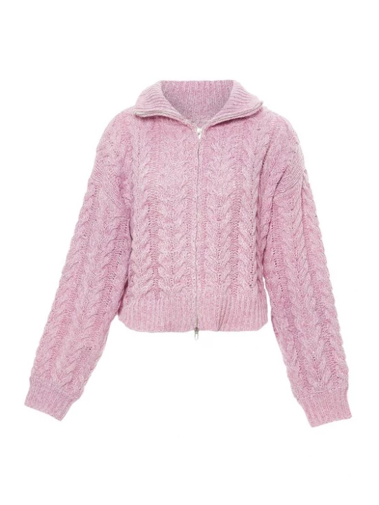 Foto van product Sookie Gebreid vest lichtroze