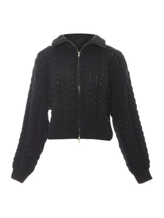 Foto van product Sookie Gebreid vest zwart