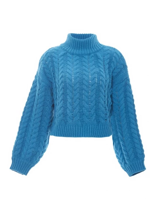 Foto van product Sookie Trui cyaan blauw