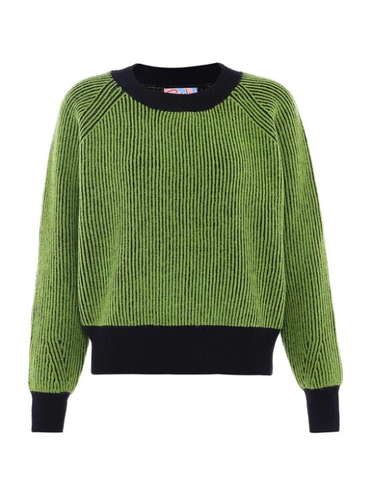 Foto van product Sookie Trui groen / zwart