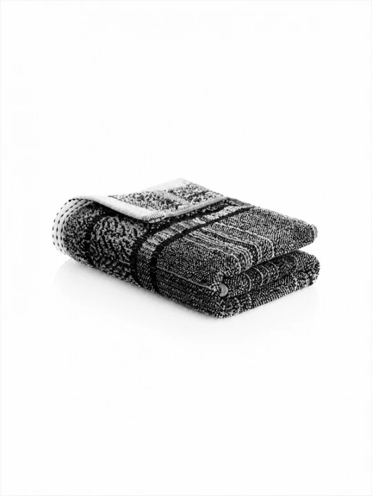 Foto van product Sorema Handdoek 'MAZE' black denim
