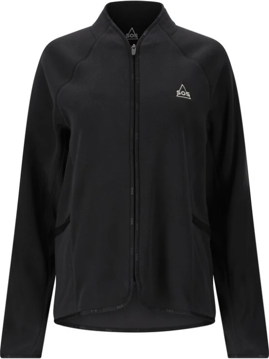 Foto van product SOS Fleece jas 'Hakuba' zwart