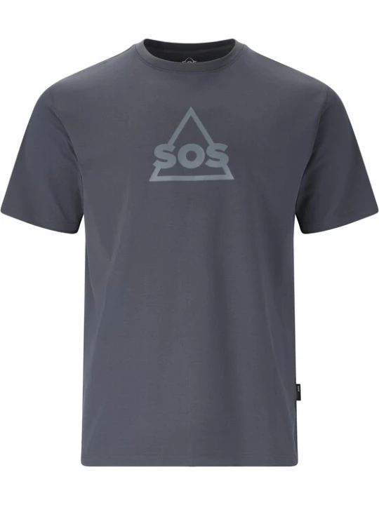 Foto van product SOS Functioneel shirt 'Kvitfjell' grijs