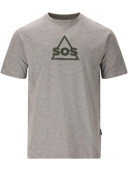 Foto van product SOS Functioneel shirt 'Kvitfjell' grijs
