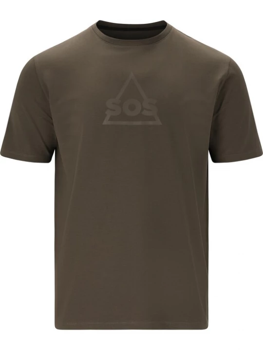 Foto van product SOS Functioneel shirt olijfgroen