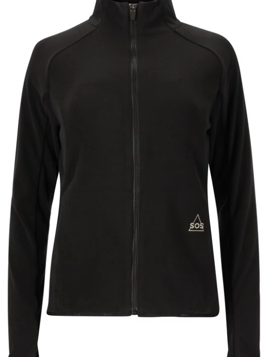 Foto van product SOS Functionele fleece jas 'Bromo' zwart