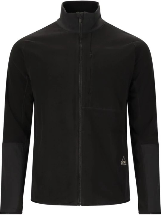 Foto van product SOS Funktionele fleece-jas 'Bromo' zwart