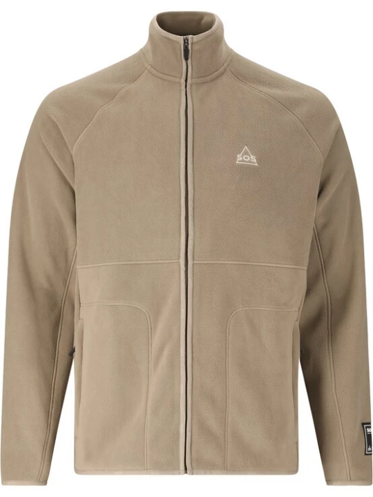 Foto van product SOS Funktionele fleece-jas 'Munson' lichtbruin